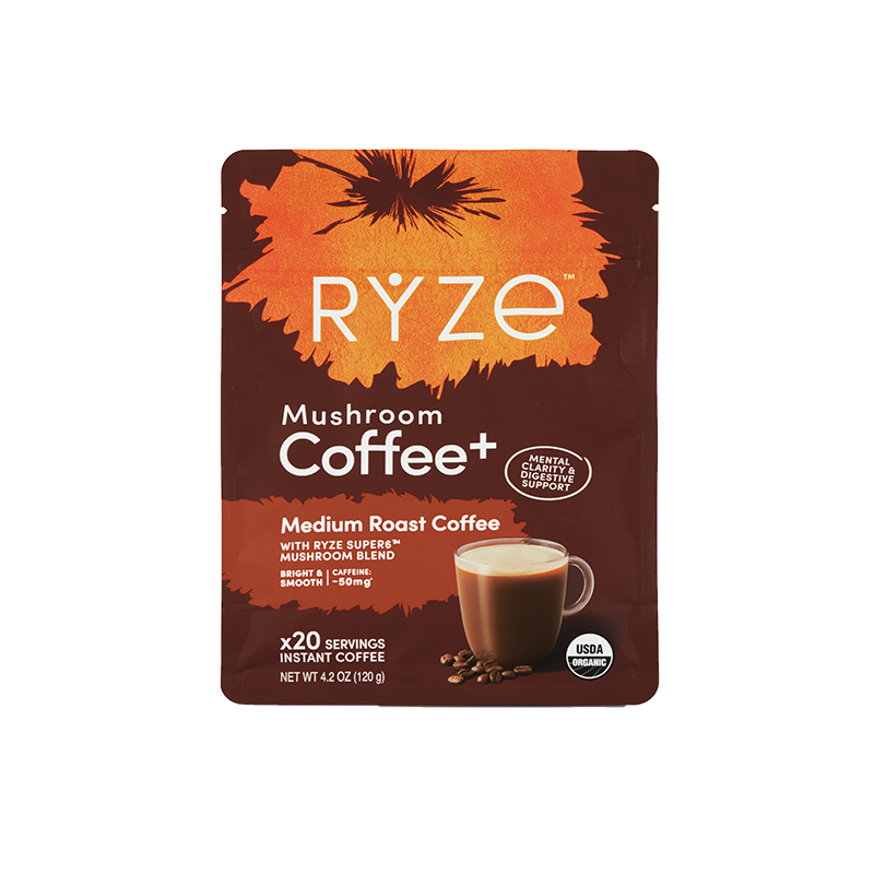 RYZE Medium Roast Bag Front